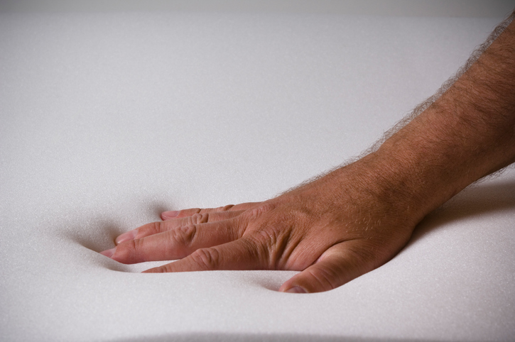 handprint aloe memory foam mattress